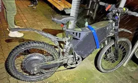 Cyclist in Kaiserslautern with Built-in Motor Flees at 125 km/h from Police