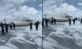 Delta Airlines Plane Flips During Landing at Toronto Pearson International Airport