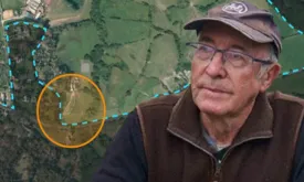 Elderly Man Stands Alone Against Council's Massive Housing Project in Greater Manchester
