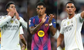 England Stars Marcus Rashford, Jude Bellingham, and Trent Alexander-Arnold in LaLiga Spotlight