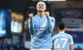 Erling Haaland Brings Back Iconic Robot Goal Celebration at Manchester City