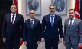 Foreign Minister Hakan Fidan Meets with Iraqi Turkmen Front President