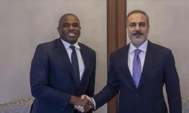 Foreign Minister Hakan Fidan Met with British Counterpart