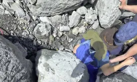 Hiker Rescued After Being Trapped Under 320kg Boulder in Alaska