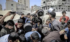 Israeli Aid Organization and Military Deny Shooting at Food Distribution Point in Gaza