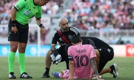 Lionel Messi Injured in Leagues Cup Match, Exits Early