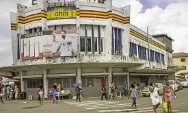 Major Fire in Historic Center of Paramaribo