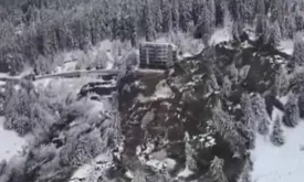 Major Landslide in Bulgaria: Road Unusable Due to Soil Movement