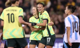 Matildas Shine in 4-1 Victory Over Argentina as Montemurro Watches On