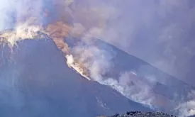 Mount Etna Erupts Again, Tourists Fleeing as Lava and Ash Spew
