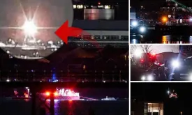 Plane and Helicopter Collision Near Washington DC