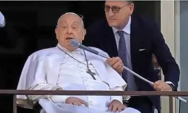 Pope Francis Appears in Public After 5 Weeks of Illness