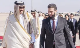 Qatari Emir Becomes the First Leader to Visit Damascus