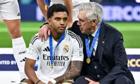 Rodrygo Grateful to Ancelotti for Support During Tough Real Madrid Season