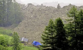 Swiss Village Blatten Hit by Glacier Collapse, Significant Damage Reported