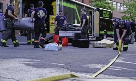 Terrorist Attack at Israel Demonstration in the US: Suspect Arrested for Flame Thrower and Molotov Cocktails