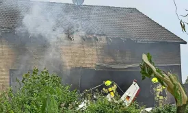 Tragedy in Germany: Two Dead as Small Plane Crashes into House