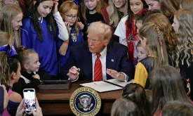 Trump Signs Decree Banning Transgender Women from Women's Sports