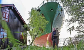Ukrainian Ship Officer Charged with Negligence After Near Miss with House on Norwegian Coast