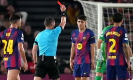 VAR Review: Controversial Red Card Changes Barcelona-Atlético Clash