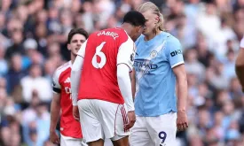 VAR Review: Controversy as Arsenal's Gabriel Escapes Red Card for Headbutt Incident