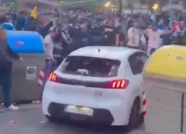 Car Drives into Crowd at Barcelona Match: Over 10 Injured