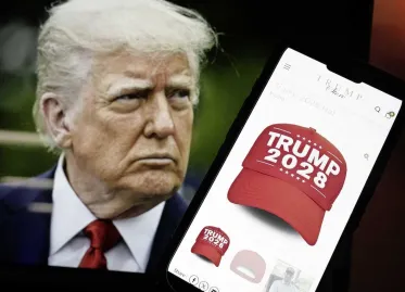 Controversy Over Trump's Webshop Selling 'Trump 2028' Items Despite Constitution Limitations