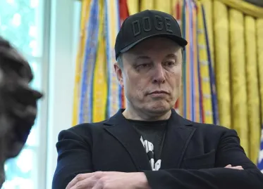 Elon Musk's Black Eye at White House Farewell Sparks Speculation