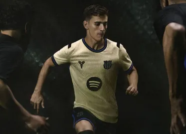 FC Barcelona Collaborates with Kobe Bryant's Brand for New Away Kit