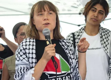 Greta Thunberg Joins Humanitarian Aid Ship from Italy to Gaza