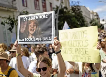 Mass Tourism Protests Cause Concern for Tourists on Canary Islands