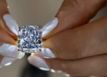 Rare Blue Diamond 'The Mediterranean Blue' Auctioned for 19 Million Euros