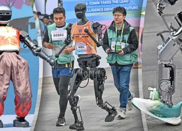 Robots Participate in Beijing Half Marathon for the First Time