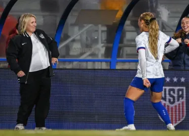 Trinity Rodman Scores in USWNT's 5-0 Victory Over Chile