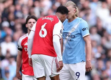 VAR Review: Controversy as Arsenal's Gabriel Escapes Red Card for Headbutt Incident