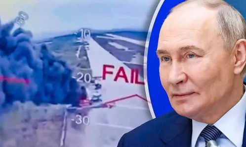 Ukraine's Operation Spiderweb Strikes Russian Air Bases, Tensions Rise