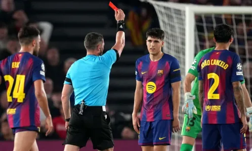 VAR Review: Controversial Red Card Changes Barcelona-Atlético Clash