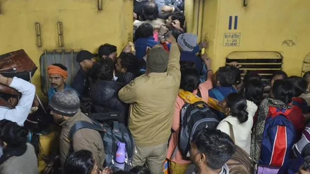 18 Dead and Dozens Injured in Stampede at New Delhi Train Station