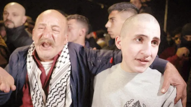 90 Palestinian Prisoners Released in Exchange for 3 Israelis