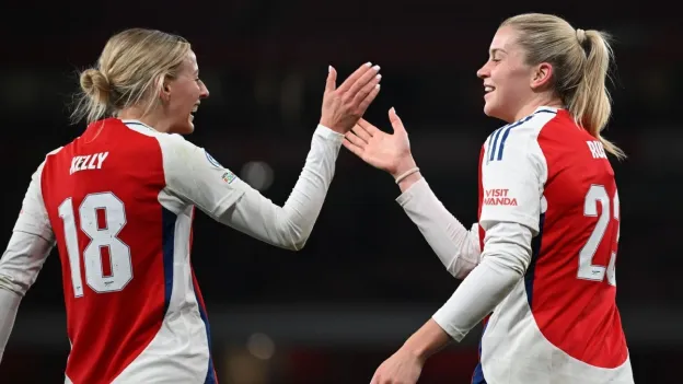 Arsenal's Chloe Kelly and Alessia Russo Shine in UWCL Triumph