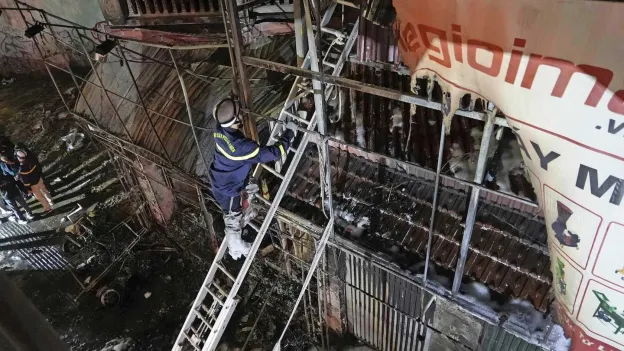 Arsonist sets Vietnamese karaoke bar on fire: eleven dead