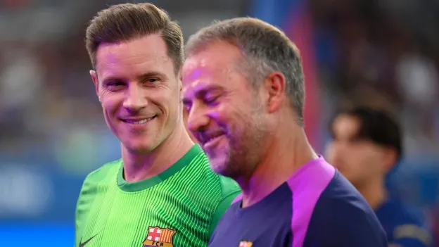 Barcelona Coach Flick Successfully Navigates Ter Stegen Conflict