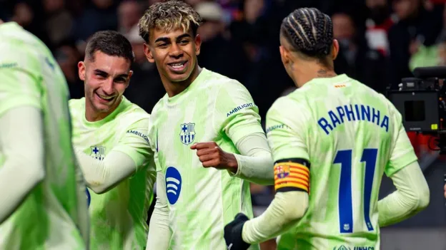 Barcelona Ranked Most Watchable Team in Europe 2025