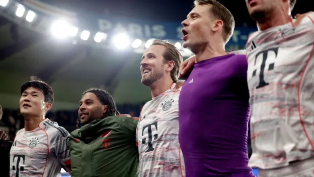 Bayern Munich Displays UCL Credentials with Victory Over PSG Despite Luis Díaz Red Card