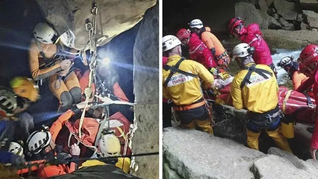 Belgian Speleologist (40) Rescued from French Cave after Hours-Long Operation