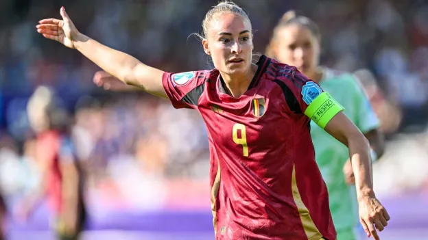 Belgium's Record Scorer Wullaert Ready to Lead Against Spain at Euro 2025