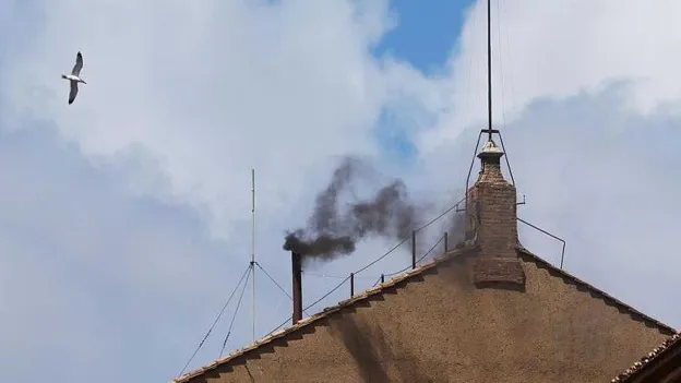 Black Smoke Again After Second and Third Round of Voting in Conclave