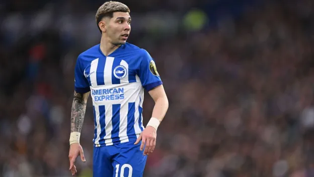 Brighton Midfielder Julio Enciso Nearing Move to BlueCo Club