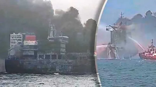 British Coast Collision: Airspace and Waters Closed