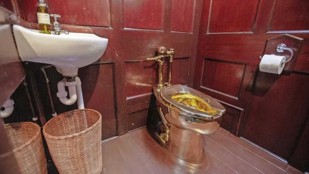 British Convicted for Theft of World-Famous Golden Toilet